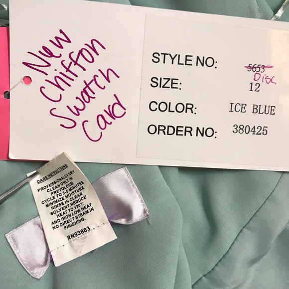 Hayley Paige Sleeveless Prom Bridesmaid Dress - Picture 8 of 8